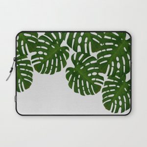 Monstera Leaf I Computer Cover by Orara Studio - Laptop Sleeve - 13"