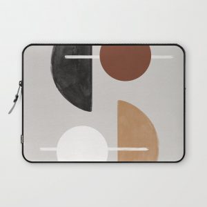 Moon and Sun Abstract Computer Cover by TMSbyNIGHT - Laptop Sleeve - 13"