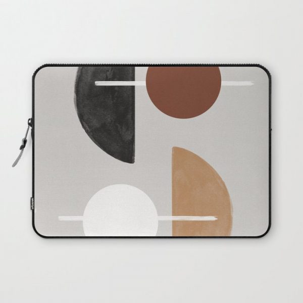 Moon and Sun Abstract Computer Cover by TMSbyNIGHT - Laptop Sleeve - 13"