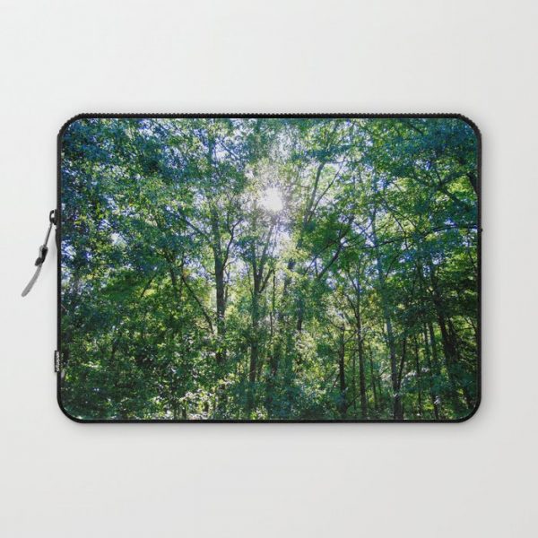 Morning Forest Computer Cover by Nature's Beauty by 2sweet4words Designs - Laptop Sleeve - 13"