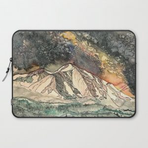 Mount Sopris and the Galaxy Computer Cover by Argus Art Studio - Laptop Sleeve - 15"