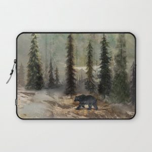 Mountain Black Bear Computer Cover by Nadja - Laptop Sleeve - 13"