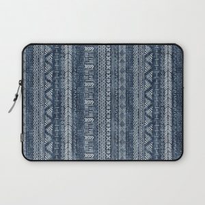 Mud Cloth Stripe Computer Cover by Becky Bailey - Laptop Sleeve - 13"