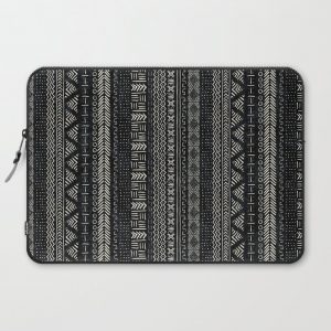 Mud Cloth Stripe Computer Cover by Becky Bailey - Laptop Sleeve - 15"