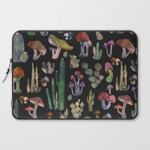 Mushrooms Pattern Computer Cover by franciscomffonseca - Laptop Sleeve - 15"