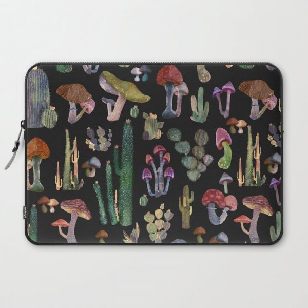 Mushrooms Pattern Computer Cover by franciscomffonseca - Laptop Sleeve - 15"