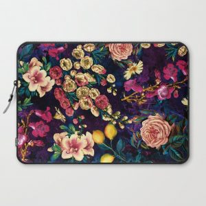 NIGHT FOREST XXII Computer Cover by Burcu Korkmazyurek - Laptop Sleeve - 15"