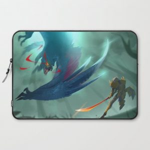 Nargacuga Hunt [Monster Hunter] Computer Cover by Kinsei - Laptop Sleeve - 15"