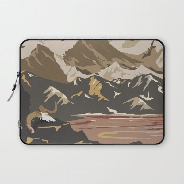 National Parks 2050: Denali Computer Cover by Hannah Rothstein - Laptop Sleeve - 13"