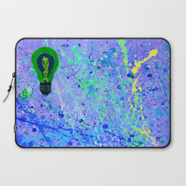 Neonpop Computer Cover by De Acevedo - Laptop Sleeve - 15"