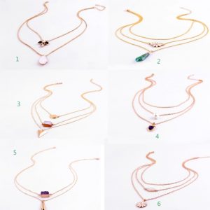 New Fahion Hot Multilayer Gold Plated Statement Necklace Choker Pendant Jewelry for Women Gift Girls