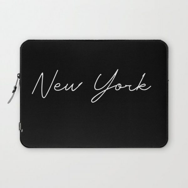 New York Computer Cover by typutopia - Laptop Sleeve - 13"