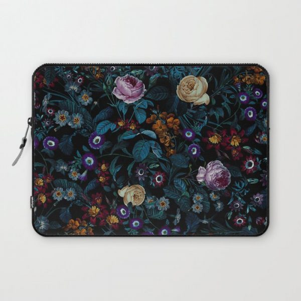 Night Garden XXXIII Computer Cover by Burcu Korkmazyurek - Laptop Sleeve - 13"