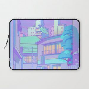 Night in Utopia Computer Cover by Elora Pautrat - Laptop Sleeve - 13"