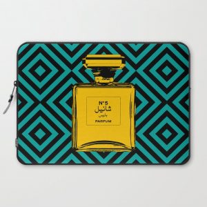 No 5 (Blue) Computer Cover by FA23 - Laptop Sleeve - 15"