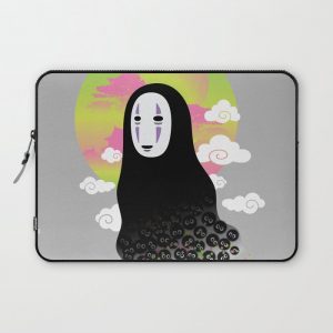 No Face and Soot Sprites Computer Cover by Retkikosmos - Laptop Sleeve - 13"