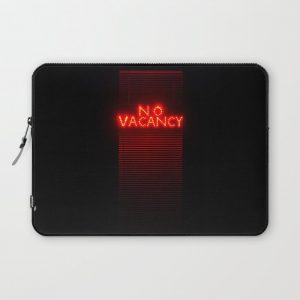 No Vacancy sign in red Computer Cover by va103 - Laptop Sleeve - 13"