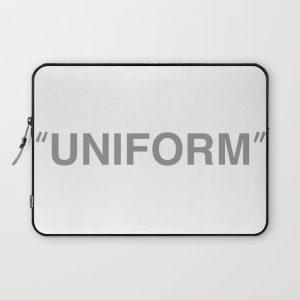 Off-White "Uniform" Computer Cover by Jessyirl - Laptop Sleeve - 13"