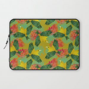 Ohia Lehua Computer Cover by HNL DESIGN - Laptop Sleeve - 13"