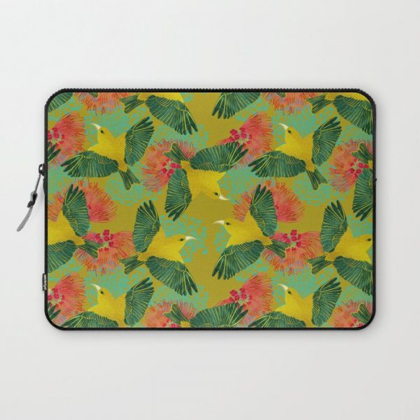 Ohia Lehua Computer Cover by HNL DESIGN - Laptop Sleeve - 13"