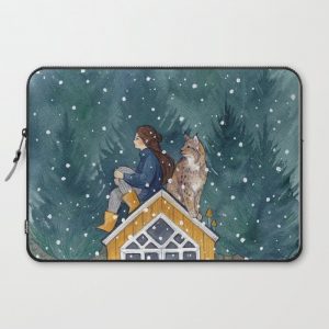 On the Roof Computer Cover by Anna Speshilova - Laptop Sleeve - 15"