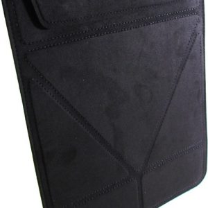 OnGuard ONG-TRISLE10-1 Tablet Sleeve with Stand - 10 Inch Sleeve - Magnetic Clasp - Black Microsuede