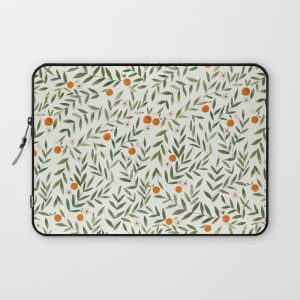 Oranges Foliage Computer Cover by Iisa MAPnttinen - Laptop Sleeve - 13"