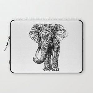 Ornate Elephant Computer Cover by BIOWORKZ - Laptop Sleeve - 13"