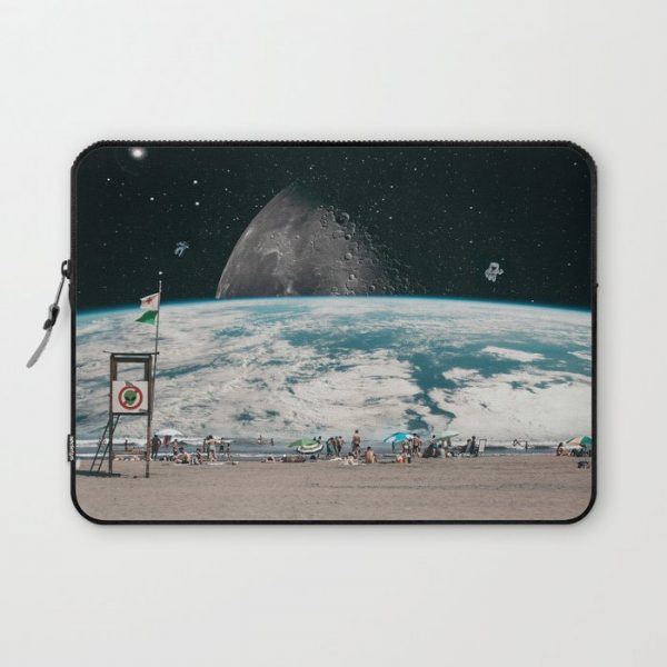 PLANET BEACH Computer Cover by DESIGNECOLOGIST - Laptop Sleeve - 13"