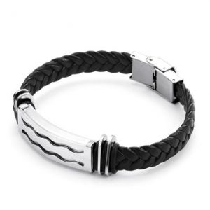 PU Leather Woven Bracelet