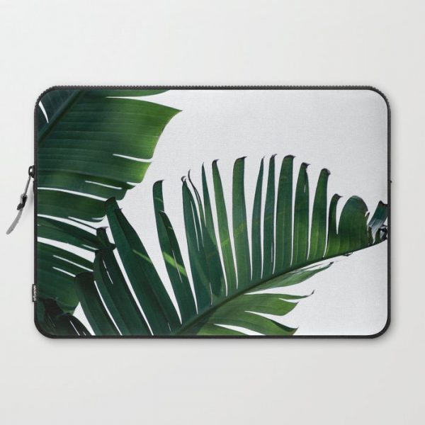 Palm Leaves 16 Computer Cover by Mareike BAPhmer - Laptop Sleeve - 15"