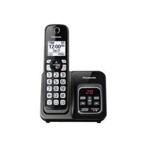 Panasonic KX-TGD530M KX-TGD530 - Cordless phone - answering system with caller ID/call waiting - DECT 6.0 - metallic black