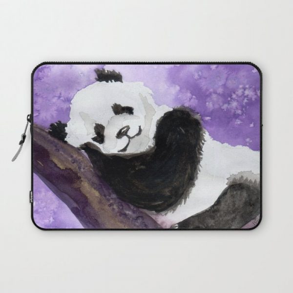 Panda bear sleeping Computer Cover by Pendientera - Laptop Sleeve - 13"