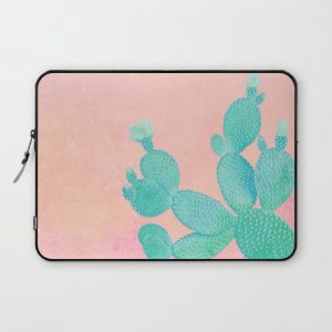 Pastel Cactus Computer Cover by Kangarui - Laptop Sleeve - 13"