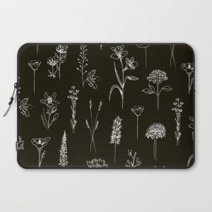 Patagonian wildflowers Computer Cover by Anis Illustration @anisillustration - Laptop Sleeve - 15"