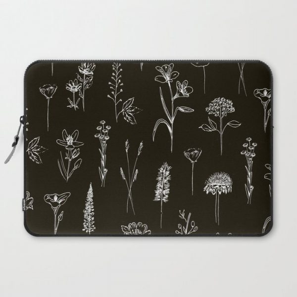 Patagonian wildflowers Computer Cover by Anis Illustration @anisillustration - Laptop Sleeve - 15"