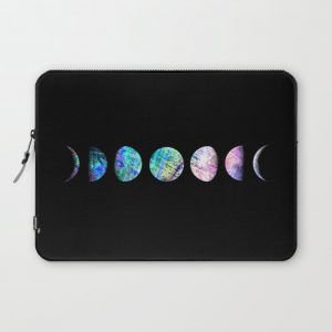 Peacock Opal Moon Cycle Computer Cover by Tinker Tribe - Laptop Sleeve - 13"