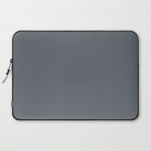 Pebble Gray Computer Cover by Simple Luxe - Laptop Sleeve - 15"