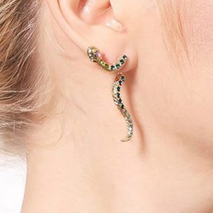 Personality Snake Stud Earrings