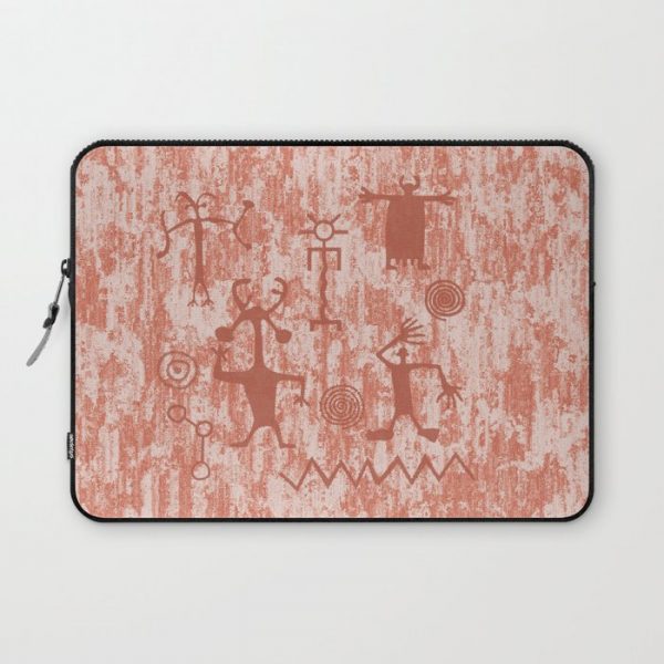 Petroglyphs Computer Cover by Warwick Wonder Works - Laptop Sleeve - 13"