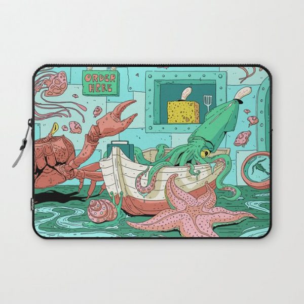 Phylum: Porifera Computer Cover by Julianne Griepp - Laptop Sleeve - 13"