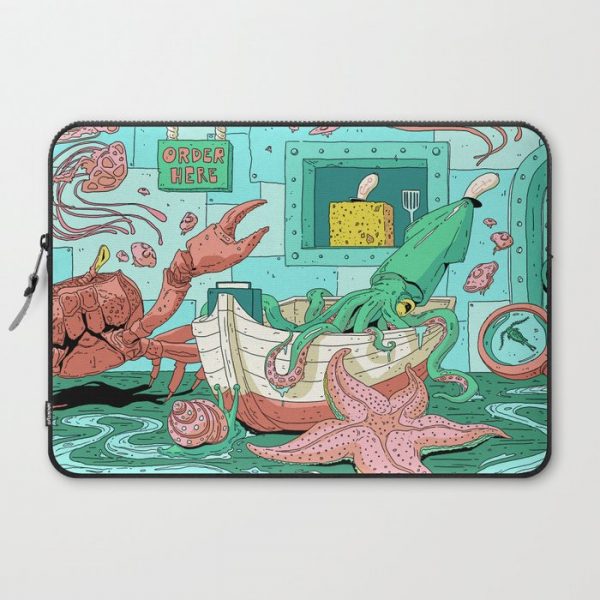 Phylum: Porifera Computer Cover by Julianne Griepp - Laptop Sleeve - 15"