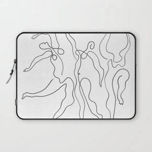 Picasso Line Art - Dancers Computer Cover by ShaMiLa - Laptop Sleeve - 13"