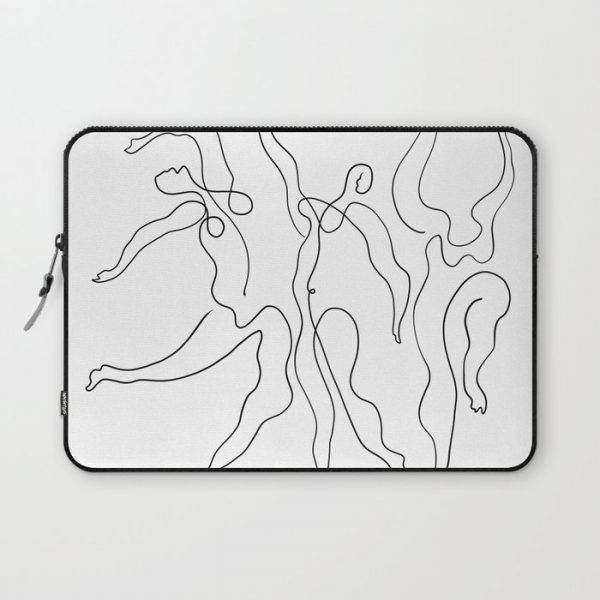 Picasso Line Art - Dancers Computer Cover by ShaMiLa - Laptop Sleeve - 13"