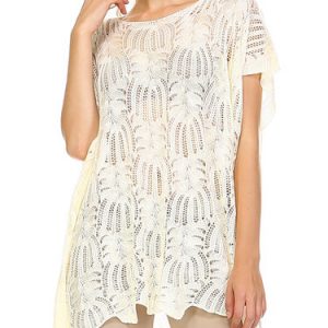 Pierced Short Sleeve Tunic