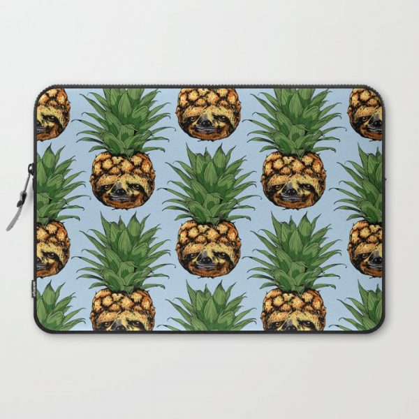 Pineapple Sloth Computer Cover by Huebucket - Laptop Sleeve - 15"