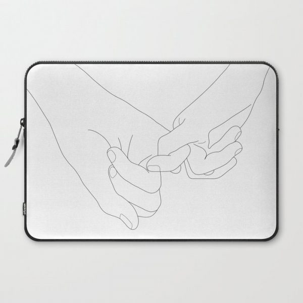 Pinky Promise Computer Cover by Nadja - Laptop Sleeve - 15"