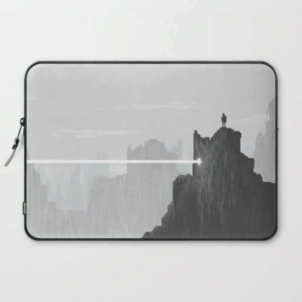 Pixel Art Landscape 005 Computer Cover by RebeccaCeleste - Laptop Sleeve - 15"