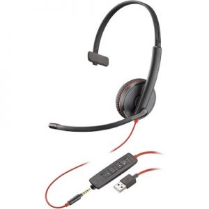 Plantronics 209746-101 Blackwire C3215 USB - 3200 Series - headset - on-ear - wired - USB-A