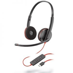 Plantronics 209749-22 Blackwire 3220 USB-C USB Headset